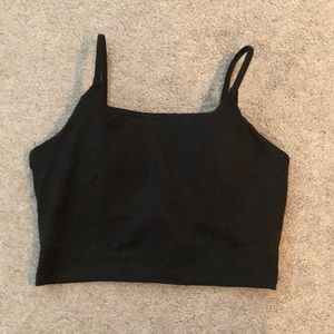 Paragon Black Sierra Crop Never Worn
